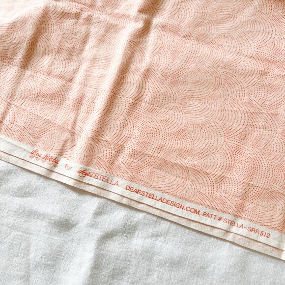 1.3 yd - Dear Stella - Camp Wander - Peach - Fabric *Pre-Washed - Picture 3 of 4